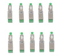 KiraKira Verde/para atenuadores de fibra óptica 10dB (10pcs), regulador de potencia óptica TV e ingeniería