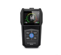 KiraKira WM700A Medidor de humedad de madera no destructivo 0-55% para rango HD Detector de pantalla de madera Placa de yeso Ladrillo Albañilería con alarma de rango
