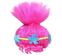 KIRALOVE Peluca Trolls Poppy Frise Carnaval Halloween Fiesta sintética talla única