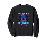 KIRAN - LEVEL UP con controller: SOLO QUIERE JUGAR Sudadera