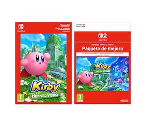 Kirby y la tierra olvidada - Nintendo Switch 2 Edition + El mundo astral (Pack con código digital)