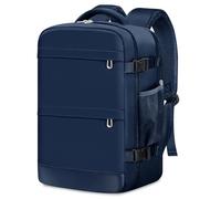 KIRFEIHT Mochila Viaje Cabina Avion 40x20x25 20L para Ryanair - Ordenador Portátil 14 Pulgadas Maletas de Cabina Pequeña Equipaje de Mano para Negocios y Ocio - Azul