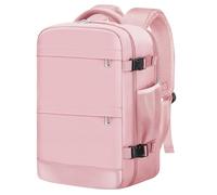 KIRFEIHT Mochila Viaje Cabina Avion 40x20x25 20L para Ryanair - Ordenador Portátil 14 Pulgadas Maletas de Cabina Pequeña Equipaje de Mano para Negocios y Ocio - Rosado