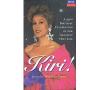 Kiri! - A 50th Birthday Celebration (Puccini, Mozart, Korngold, Charpentier ua) [Reino Unido] [VHS]