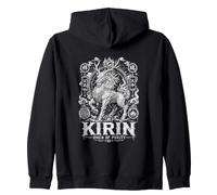 Kirin Presagio De Pureza Guardián Mítico Japonés Sudadera con Capucha