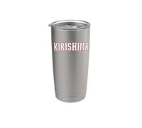 Kirishima Japan Nihon 日本 霧島 Kirishima Vaso térmico de acero inoxidable de doble pared