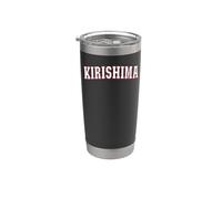 Kirishima Japan Nihon 日本 霧島 Kirishima Vaso térmico de acero inoxidable de doble pared
