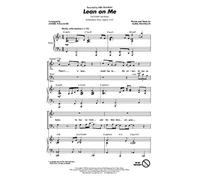 Kirk Franklin: Lean On Me (SATB). Partituras para SATB, Acompañamiento de Piano