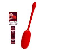 Kirk Huevo Vibrador Rojo de Prettylove