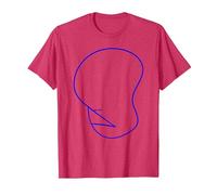 Kirk Van Houten Dignidad Camiseta, Hombre, Rojo Jaspeado, L