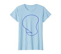 Kirk Van Houten Dignidad Camiseta, Mujer, Azul Bebé, L