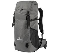 Kirkjubøur® Premium Outdoor Trekking Mochila de 30 L y 35 L Mochila de Senderismo Acolchada, Capacidad Flexible y Material Exterior Impermeable, gris, 30 L