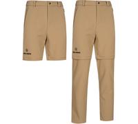 Kirkjubøur Zip-Off Hombre 2-in-1 Trekking Pantalón para Senderismo Corto Largo /