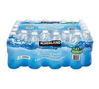 Kirkland Signature Agua potable purificada, 16 onzas, 40 unidades - Juego de 4
