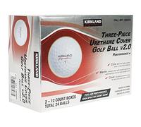 KIRKLAND SIGNATURE Cubierta de uretano de Tres Piezas para Pelota de Golf v2.0 Performance + Total de 24 Bolas