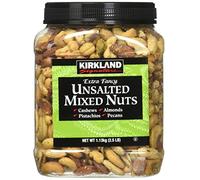 Kirkland Signature Extra Fancy Unsalted Mixed Nuts 2.5 (LB) (Pack of 2, Totaling 5 Pounds)