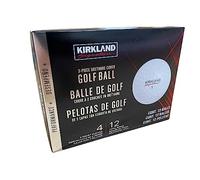 Kirkland Signature - Pelotas de Golf de 3 Piezas, Cubierta de uretano, 12 Pelotas de Golf