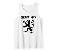 Kirkpatrick Clan Scottish Apellido Scotland Heráldica Camiseta sin Mangas