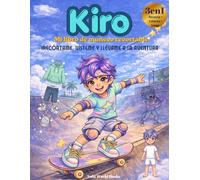 Kiro. Mi libro de muñeco recortable: ¡Recórtame, vísteme y llévame a la aventura! | 3 en 1: 12 Outfits a Color + 12 Páginas para Colorear + 7 Escenarios (Nubi & Kiro World)