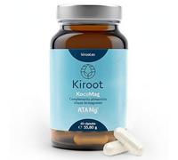 Kiroot KocoMag | Magnesio Alta Biodisponibilidad con Taurina y Malato | Apoyo al Sistema Nervioso y Metabolismo Energético | Reduce Cansancio y Fatiga | Vegano Sin Gluten | 60 Cápsulas
