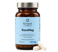 Kiroot KocoMag | Magnesio Alta Biodisponibilidad con Taurina y Malato | Apoyo al Sistema Nervioso y Metabolismo Energético | Reduce Cansancio y Fatiga | Vegano Sin Gluten | 60 Cápsulas