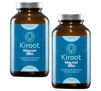 Kiroot Mag-Root Basic - Pack Ahorro 2 x 120 Comprimidos - Magnesio Citrato y Bisglicinato - 212mg Magnesio Total - Suplemento para Músculos y Huesos