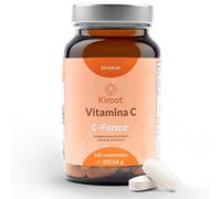 Kiroot Vitamina C | 120 Comprimidos - 2 Meses | Apoyo al Sistema Inmunitario y Formación de Colágeno | Piel, Huesos y Encías | Liberación Sostenida | Vegano Sin Gluten Sin Lactosa