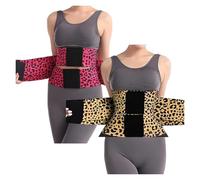 Kirposh Floralshe Fajas, Belt Waist Cincher Ab Belt Tummy Control Body Shaper, Tummy Control Belt(Pi+ye,XL)