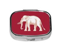 KIRROWE Organizador de pastillas, compacto, elegante y hermoso, ligero y fácil de llevar, muy adecuado para viajes y uso diario, bandera de soberanía siamesa