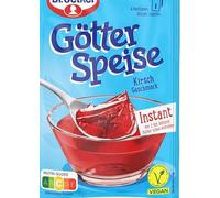 Kirsch Geschmack Götter Speise - Saveur cerise - Pour délicieux gâteaux, et dessert maison pour des recettes - Compatible avec oetker - 100g