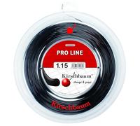 Kirschbaum Pro Line 2 Bobina Cordaje de Tenis Negro, Pro Line 2, Negro, 1,15 mm x 200 m