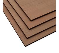 Kirschbaum Sperrholz 5 mm, ideal para láser, CNC y manualidades, robusto espesor de 5 mm para mayor estabilidad y precisión, chapa de alta calidad para un acabado noble y detalles finos (1, 200x200 mm