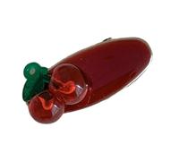 Kirschen Horquillas Horquilla Horquilla Linda Horquilla Coleta Clip Cristal Pinza Cerezas Para Mujeres