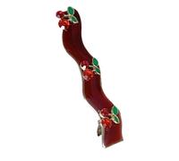 Kirschen Horquillas Horquilla Horquilla Linda Horquilla Coleta Clip Cristal Pinza Cerezas Para Mujeres