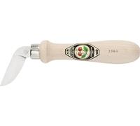 KIRSCHEN " Werkzeuge 3360000 | Cuchillo para tallar muescas con filo curvado hacia los lados