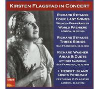 Kirsten Flagstad With Furtwangler & - Kirsten Flagstad in Concert