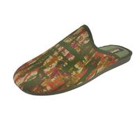 Kiruz - Zapatilla de IR por Casa Hombre - Primavera - Verano - Chanclas Cómodas y Bonitas - Slipper Destalonada y Punta Cerrada - 44, Caqui