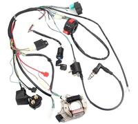 KIRYU Bobina de Encendido para Motocicleta para Motocicleta ATV Quad Pit Bike Buggy Go Kart 50 70 90 110 125cc ATV CDI Encendido Completo Arnés De Cableado CDI Juego De Encendido