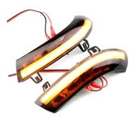 KIRYU Coche Luz Señal Giro Lámpara Luz LED De Señal De Giro Para Espejo Lateral Con Flujo Dinámico Para SuperB Water Blink(Amarillo)