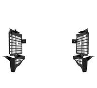 KIRYU Maletero Cubierta Carga RetráCtil para Jeep para Wrangler JK JL 2 Puertas Hardtop 2007-2025 Soporte Ventana Lateral Panel Almacenamiento Molle Maletero Trasero(Type B)