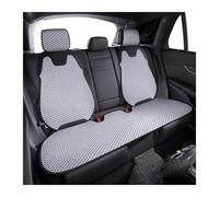 KIRYU Protectoras Fundas Automóvil Asientos Cojín para Asiento Coche Funda Transpirable Absorción Sudor Universal Seda Hielo Cojín Juego Trasero Dividido Individual(Grey Rear Seat)