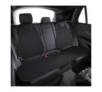 KIRYU Protectoras Fundas Automóvil Asientos Cojín para Asiento Coche Funda Transpirable Absorción Sudor Universal Seda Hielo Cojín Juego Trasero Dividido Individual(Black Rear Seat)