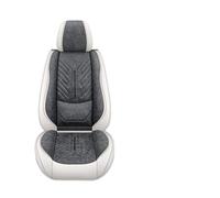 KIRYU Protectoras Fundas Automóvil Asientos Juego Completo Fundas Universales Asientos Coche para Hyundai para Ioniq 5 para Santa Fe para Creta para Fiat Gran Punto Toro(Color 1)