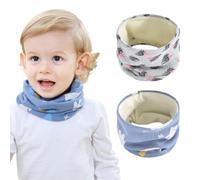 KIRZAX 2 Piezas Bufandas para Niño,Cuello Bufanda de Algodón Infantil,Calentador de Cuello Al Aire Libre,Multipropósito,Resistente al viento y cálido, para Niños y Niñas