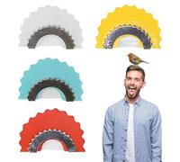 KIRZAX 4 Pcs Silbato para pájaros,Magia Diversión Pájaro Llamador Lengua Silbato,para llamar a los pájaros Generador de ruido mágico Ideal para niños y adultos