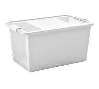 Kis 8454000 0594 01 - Caja de almacenimiento de plástico, color gris, 1 unidad