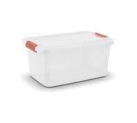 KIS K Latch Caja Armario Rectangular Naranja, Transparente