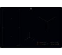 KIS82453I - Placa de cocina de inducción, 4 fuegos, 80 cm, vitrocermanica, color negro