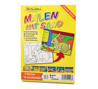 Kisabi Haustier Edition: Kinder-Sandbilder 6er-Set, DIN A5