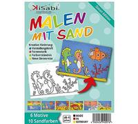Kisabi Ozean Edition: Kinder-Sandbilder 6er-Set, DIN A5
